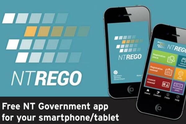 The NT Government’s Rego application, free for both iPhones and androids, is part of a raft of Motor Vehicle Registry (MVR) reforms introduced throughout 2013 to create a more efficient and contemporary service. 