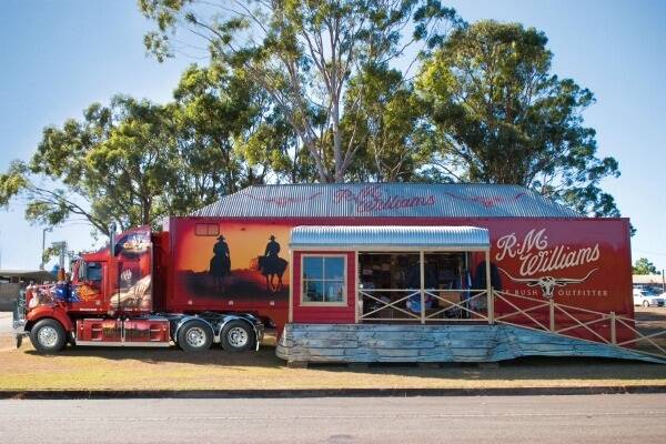 The Longhorn Express has spent more than a decade travelling the equivalent of more than 12 times around Australia but this will be its first visit to Katherine.