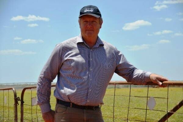 Department of Primary Industry and Fisheries chief executive Alister Trier inspected the Katherine Research Station during the inaugural Northern Territory Field Days.