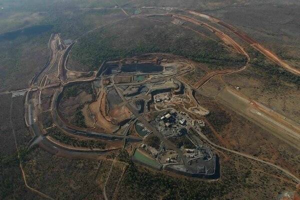 Aerial view of McArthur River Mine.