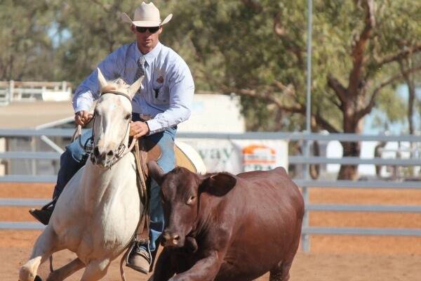 Kingaroy stockman Jon Templeton took out top honours at the Ernest Henry Mining Cloncurry Stockman’s Challenge in 2014.