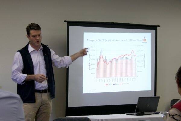 “In 2015 we have a stronger case for higher prices with high world beef prices, tight global supply, strong demand from US and China and a depreciating Australian dollar," Rabobank's Angus Gidley-Baird said during Flinders Beef Day held in Hughenden this week. 