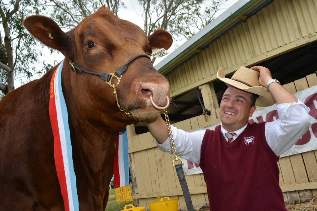 Hats off to Jose, the Supreme Beef exhibit at North Coast National show at Lismore.