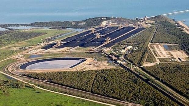 Abbot Point in Queensland, a proposed terminal for coal produced at Adani's Carmichael mine.  