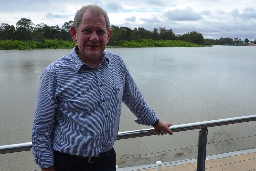 CRUSH TIME: Riverland Wine executive officer Chris Byrne used the meeting with Federal Ag and Water Resources Minister Barnaby Joyce to push for a deadline on the reform of the wine equalisation tax rebate.
