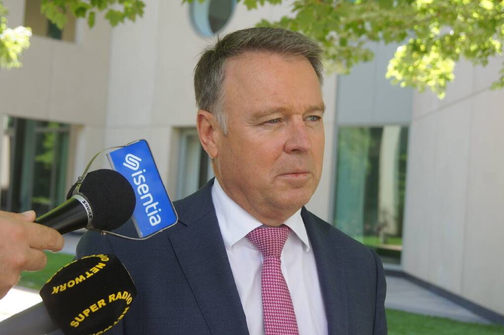 Shadow Agriculture and Regional Affairs Minister Joel Fitzgibbon.