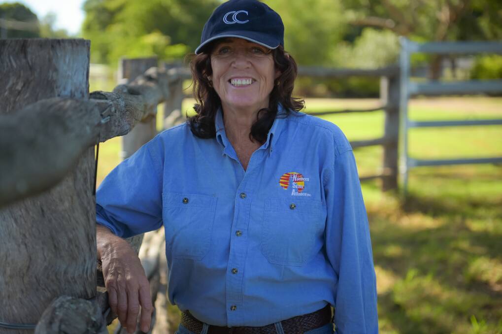FREQUENT FLYER: Jenny Petrich, Rifle Creek Station, Mt Molloy, spends half of every week in Rockhampton training the next generation of cattlemen and women. 