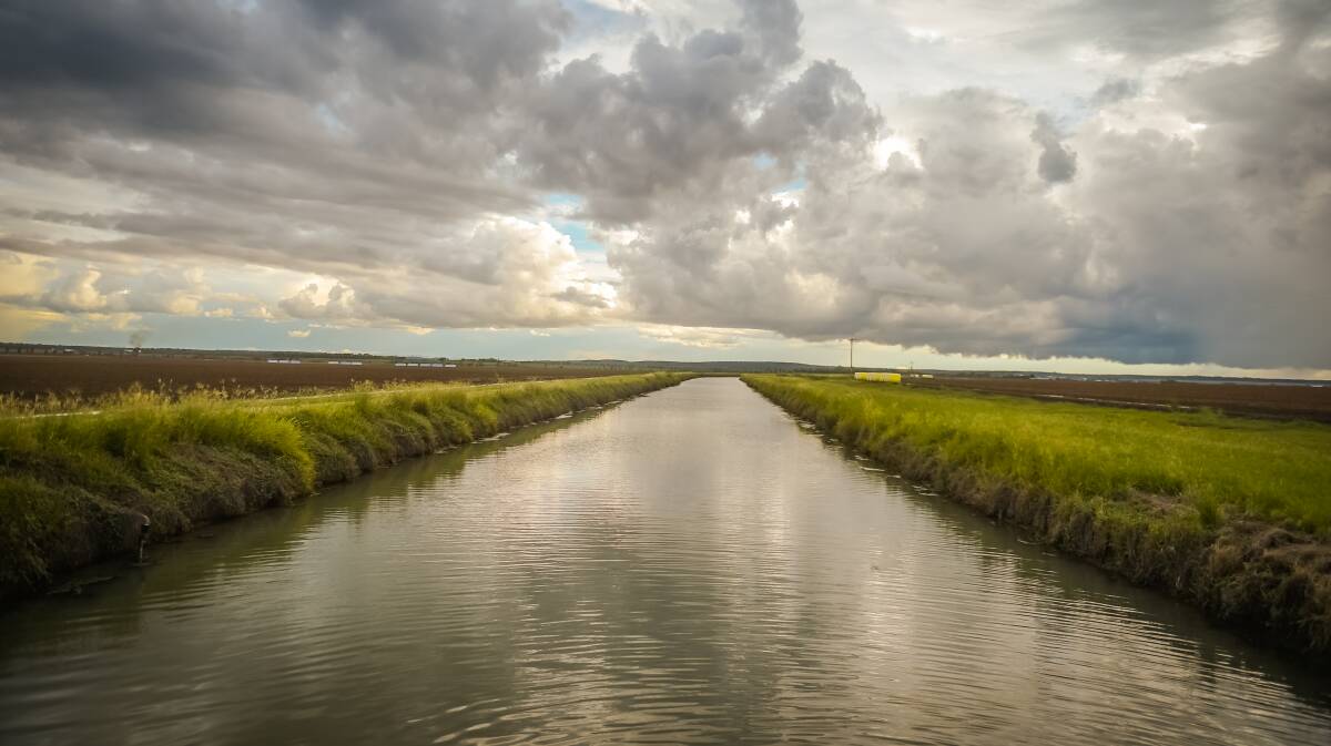 The Emerald irrigation channel. Photo - Kelly Butterworth. 