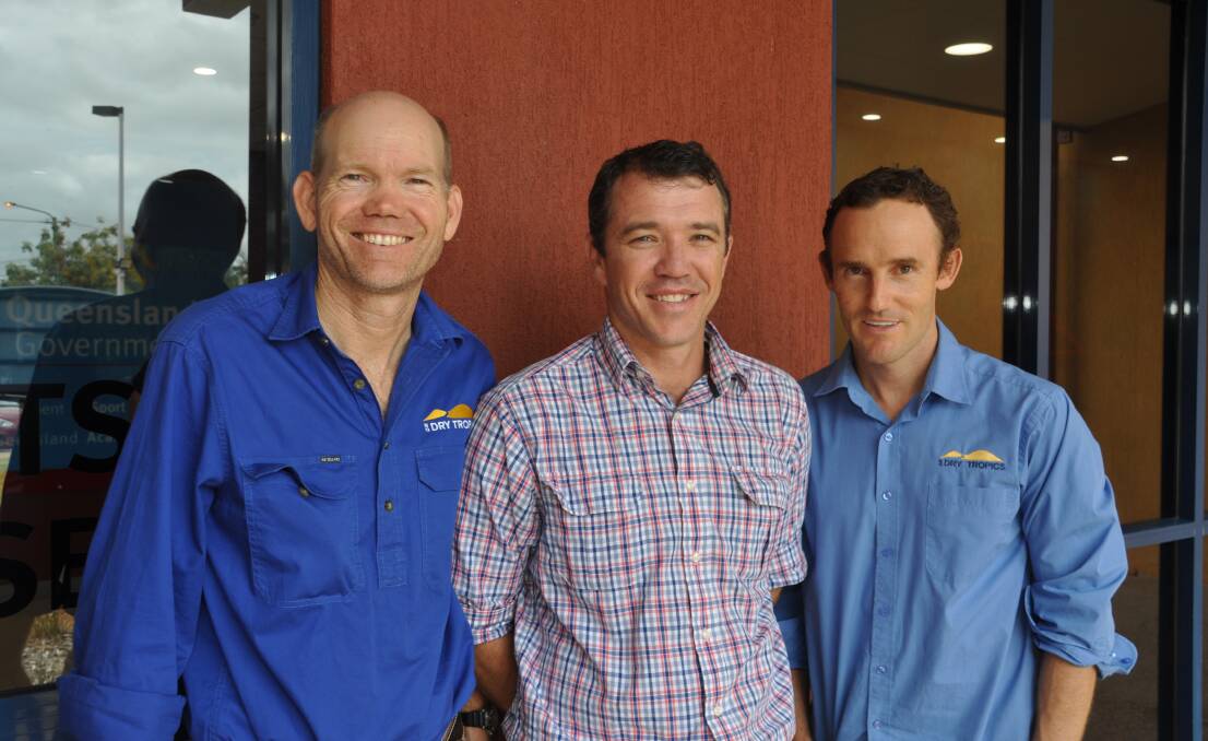 Rob Hunt (NQ Dry Tropics), Adam Northey (DAF), and Rodger Walker (NQ Dry Tropics).