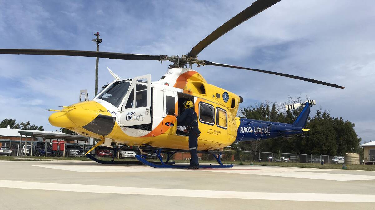 RECORD YEAR: RACQ LifeFlight Rescue helicopters flew 1957 missions across Queensland in 2016m costing more than $24 million.