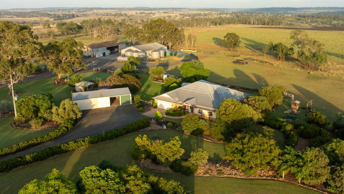 Dorroughby, a productive 79 hectare property with irrigation and excellent livestock facilities, has sold after auction. Picture supplied