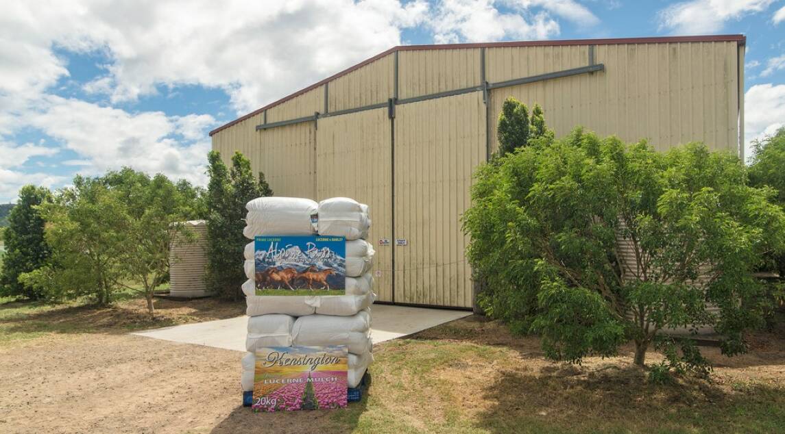 The chaff is delivered to about 20 retail outlets in South East Queensland.