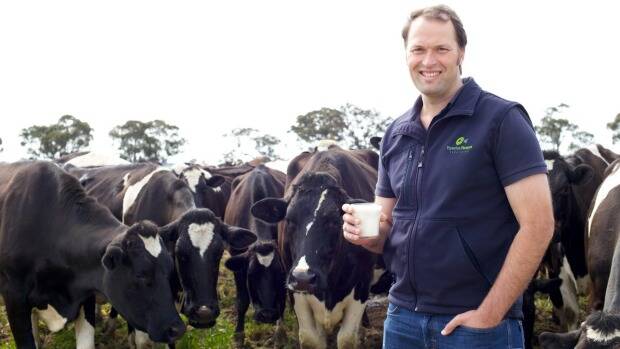PRIMARY SUPPORT: Victorian Farmers Federation president David Jochinke says the Farmers’ Fund brand has the potential to bridge the gap between primary producers and consumers. Photo - Jane Murray