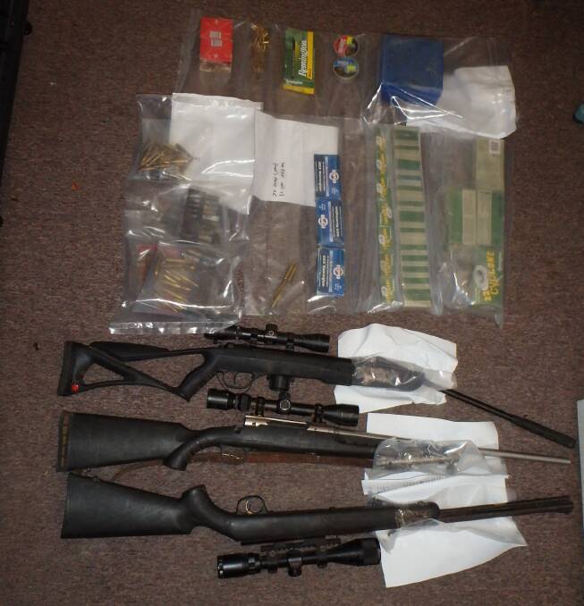 RURAL CRIME: Police seized three unsecured firearms and ammunition on a Cunnamulla grazing property.
