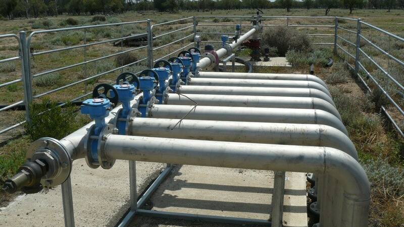 Water is supplied from the capped and piped Bogibel bore to 52 tanks and troughs.