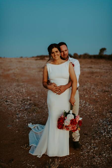 Claudia and Mick Simounds. Picture by Jayde Creative Co Photography.