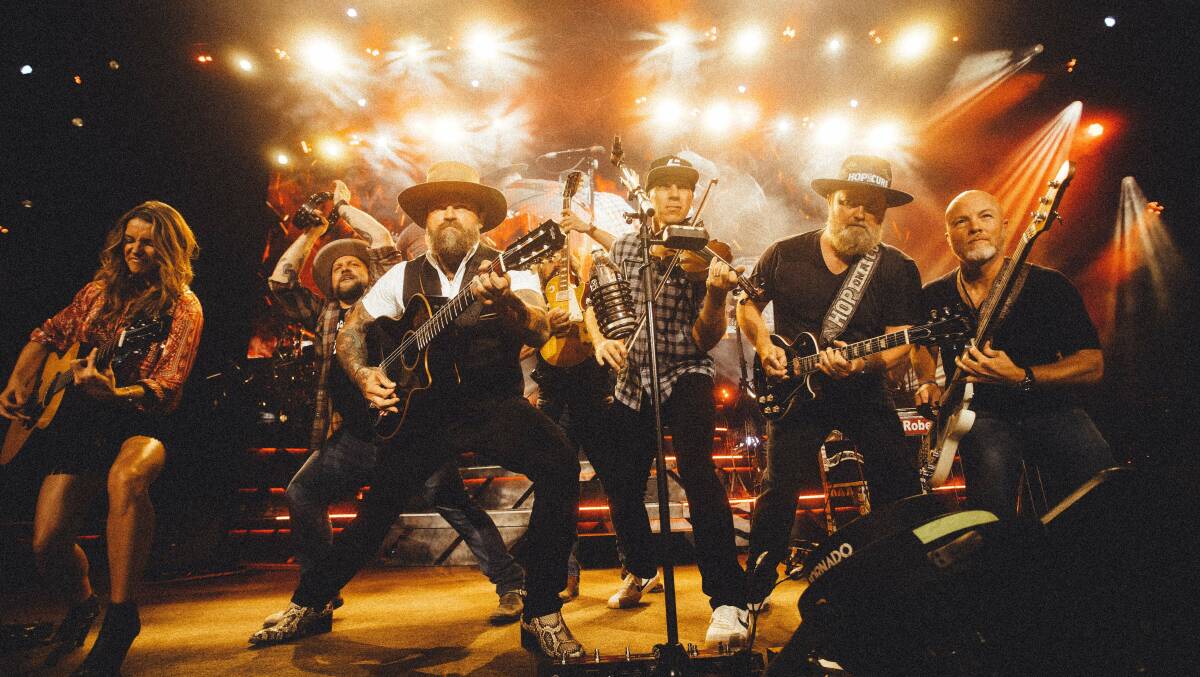  Zac Brown Band will appear on the CMC stage in 2023. Picture supplied by CMC Rocks Queensland. 