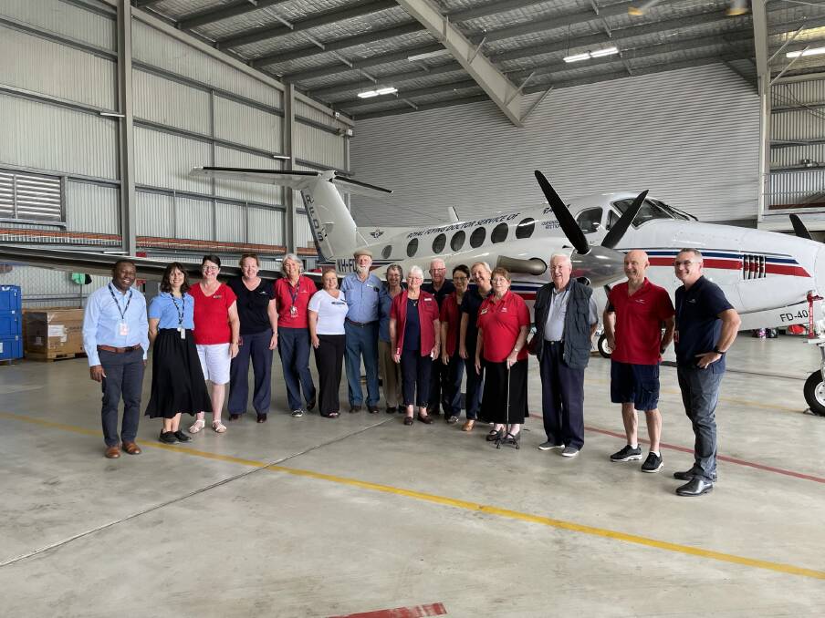 RFDS Cairns Auxiliary during the presentation. Photo: Supplied