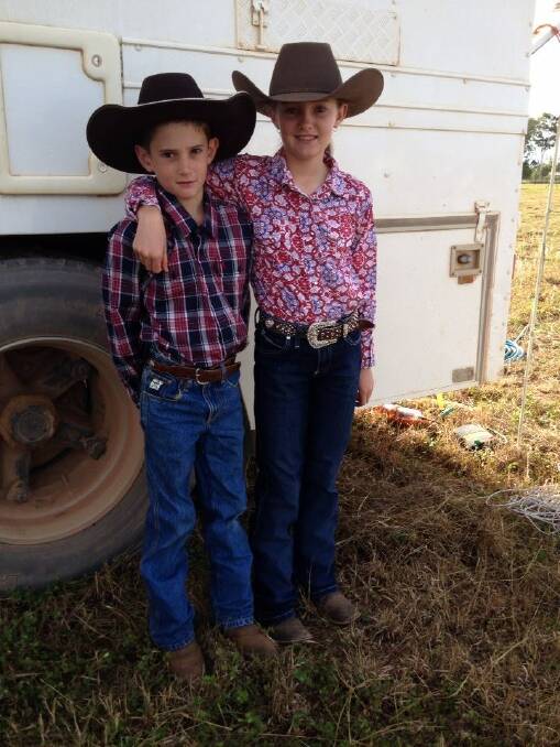 Meet Clarke Creek campdrafting young guns, Emily and Tom Wallace