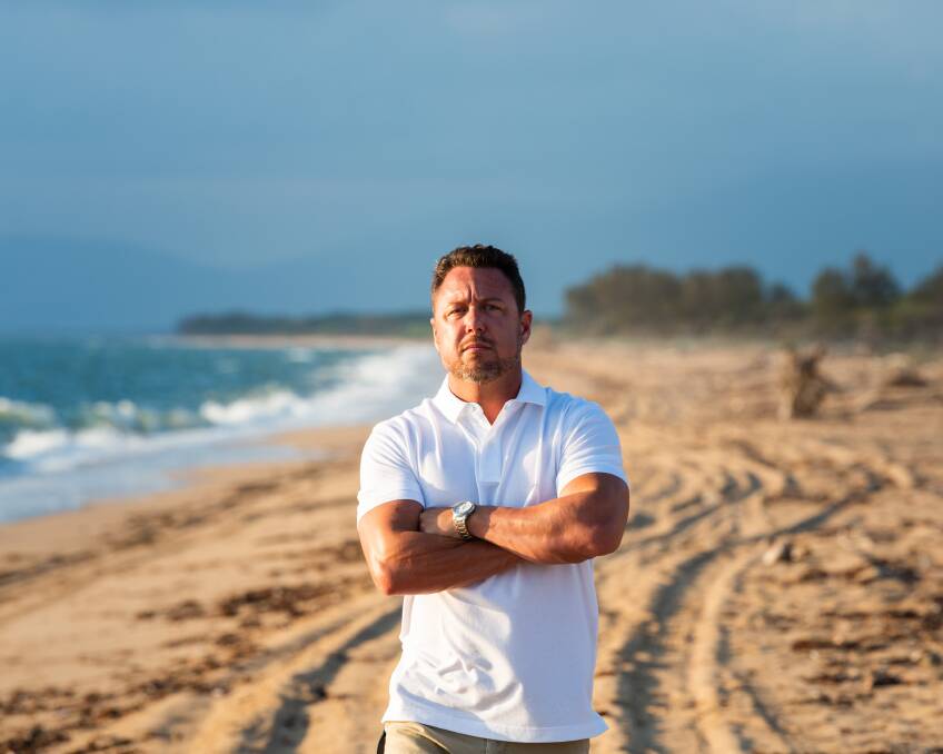 Member for Hinchinbrook Nick Dametto at Forrest Beach.