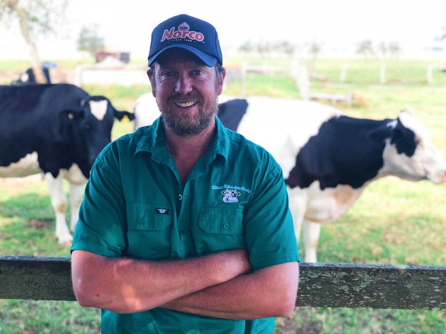 CONTENDER: Dorrigo, NSW, dairy farmer Heath Cook is standing for election to the Australian Dairy Farmers board.