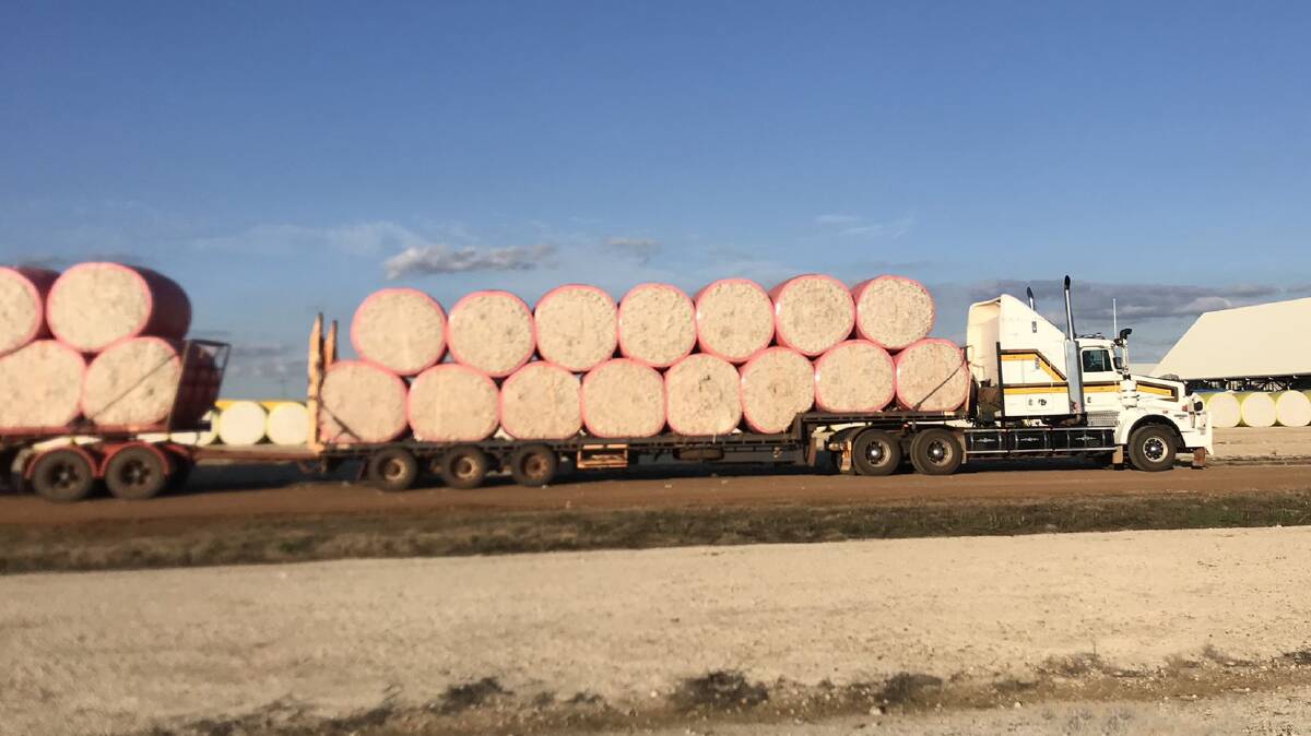 WA and NT growers still truck their cotton to Dalby for ginning. Picture: Supplied