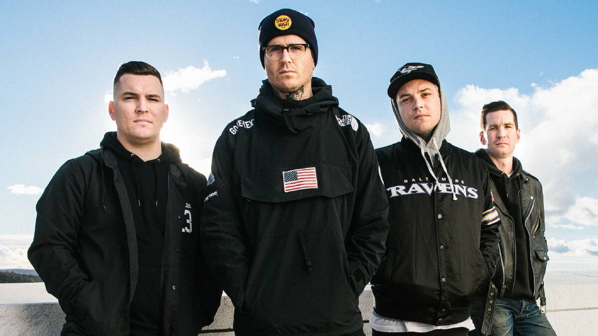 The Amity Affliction has risen through the ranks to become a preminent metalcore band.