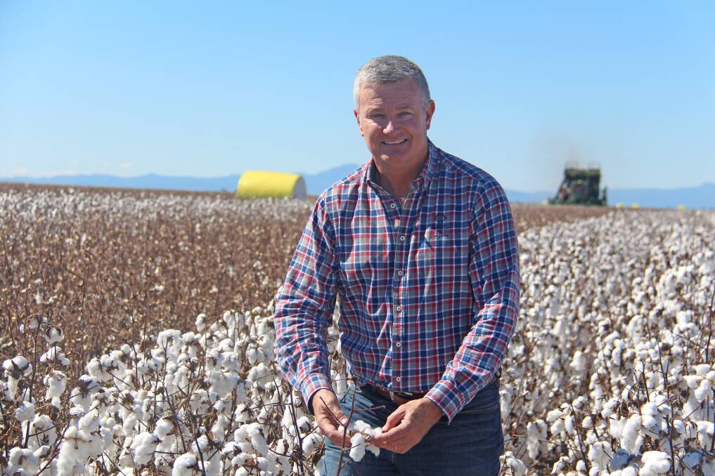 COTTON STILL COMING: Cotton Australia CEO Adam Kay says road trains carrying cotton from the Northern Territory to southern gins has become a regular sight at this time of year. Picture: Contributed.