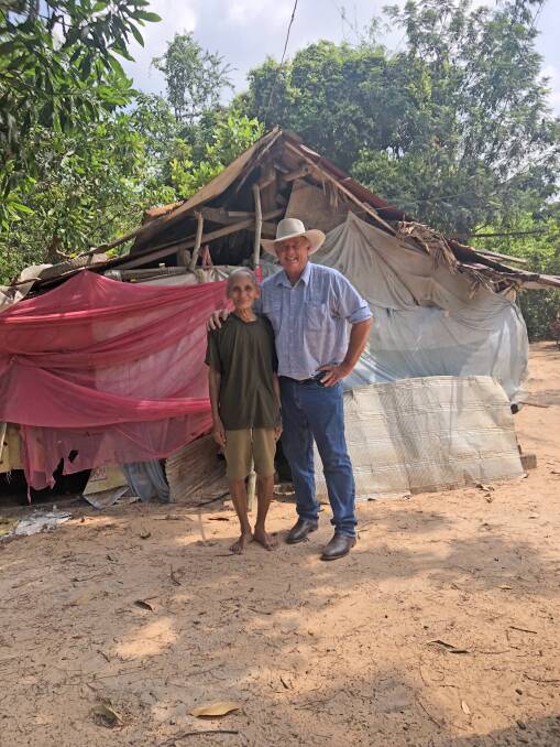 Central Queensland cattleman Wallace Gunthorpe takes regular trips to Cambodia to assist impoverished rural people with their cattle programs. Pictures supplied