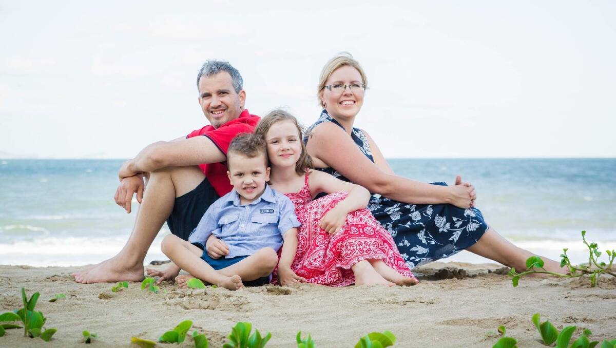 The Hodda family from Rockhampton were one of the many regional families affected by a lack of donors and donation services. Picture: Supplied