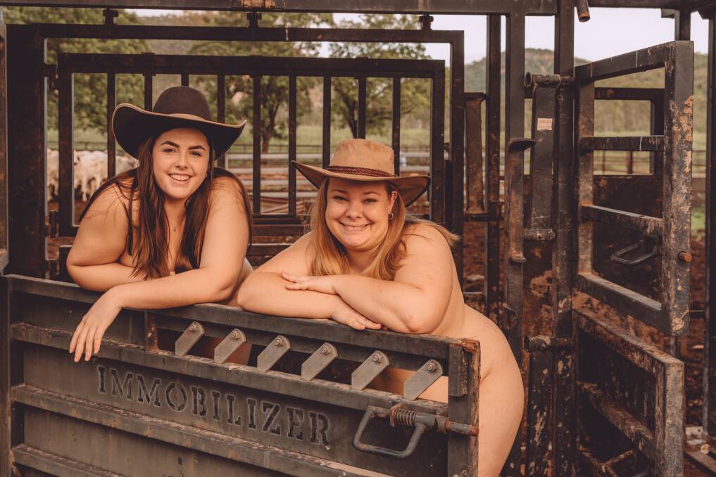 The annual tradition sees fourth year North Queensland veterinary science students strip off with their mates for a worthy cause. Picture: Karlene Jacobsen Photography. 