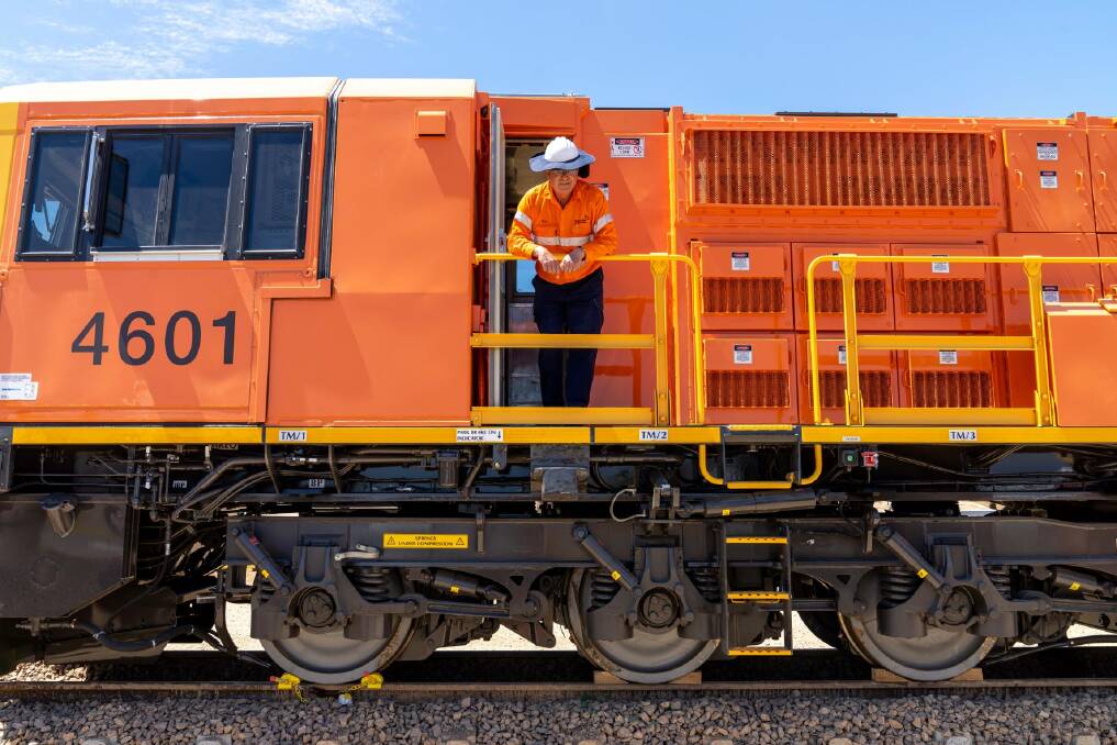 The freight operator is searching for the next crop of train drivers for its fleet of state-of-the-art locomotives. Photo: Bowen Rail. 