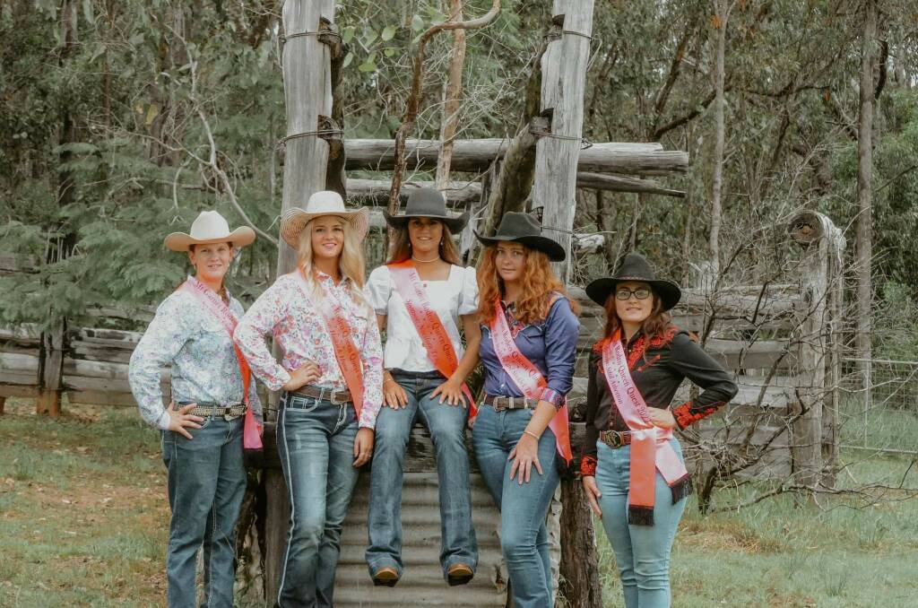 What makes a rodeo queen? Five young north Queensland women are on the quest to find out. Photo: Lacey Burns Photography.