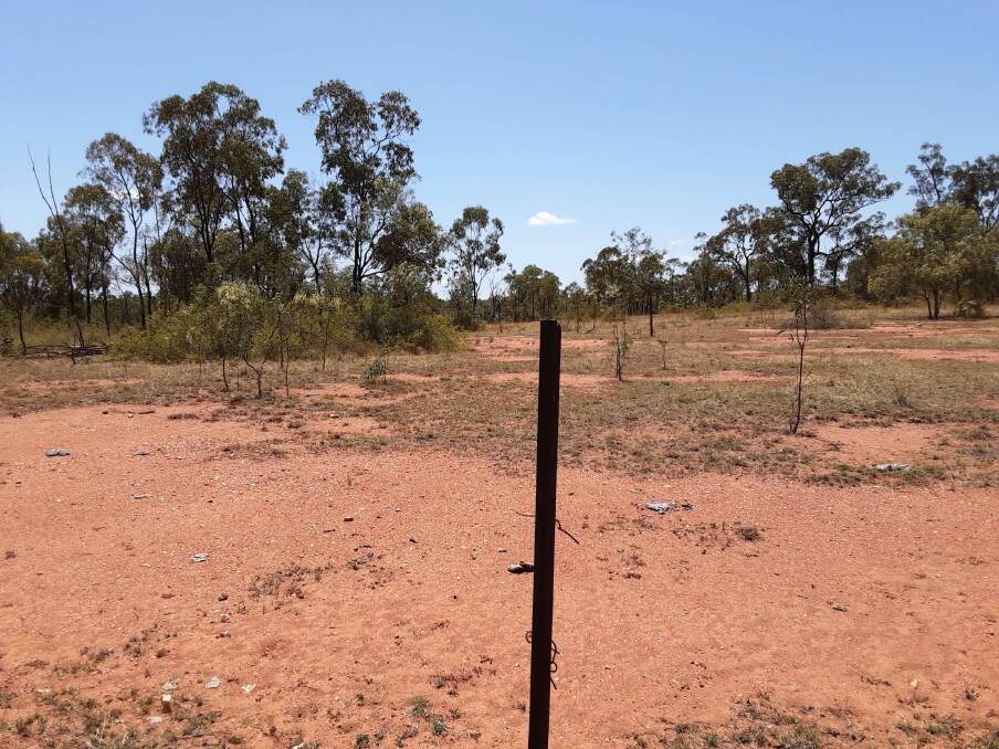 'Rock hole' paddock in January 2020 before the rehabilitation project took place. Picture: NQ Dry Tropics. 