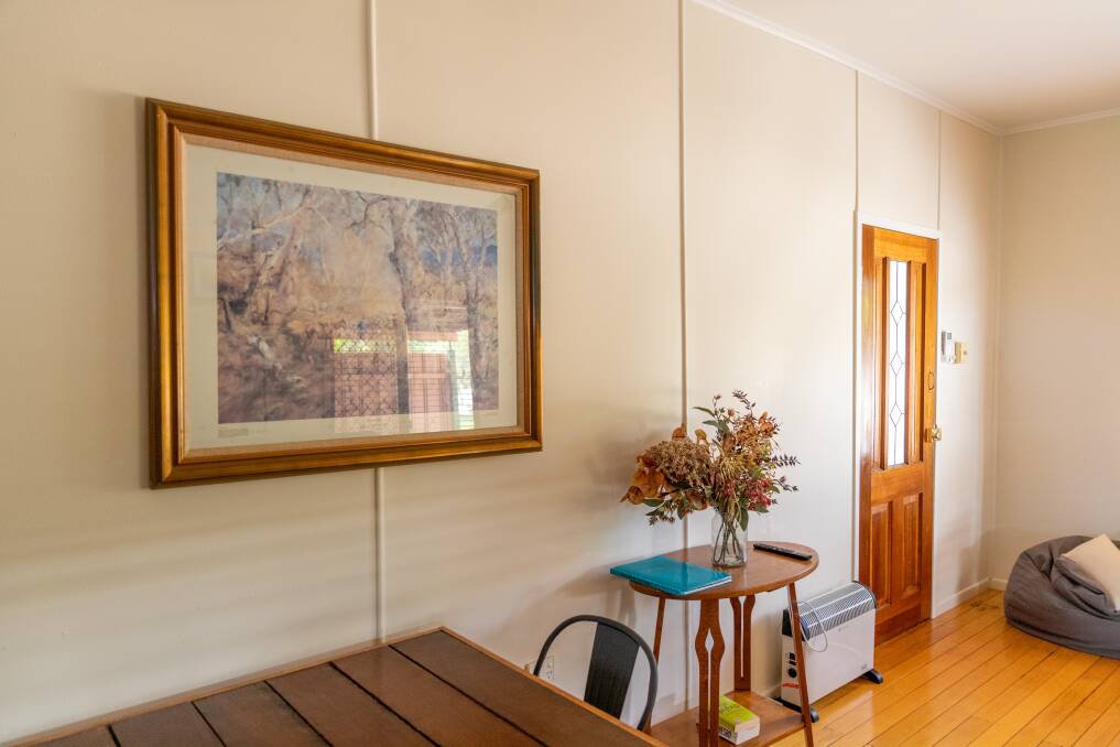 Mowbray Cottage features a collection of artworks throughout the home. Picture by Zoe Thomas. 