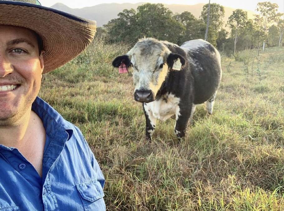 Travis Parry was recently shocked to learn that his cattle had been falsely advertised for sale online under a false alias. Picture: Travis Parry. 