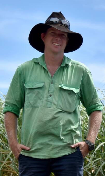 Clare canegrower Heath Salter is participating in the compost trial. Picture: NQ Dry Tropics. 
