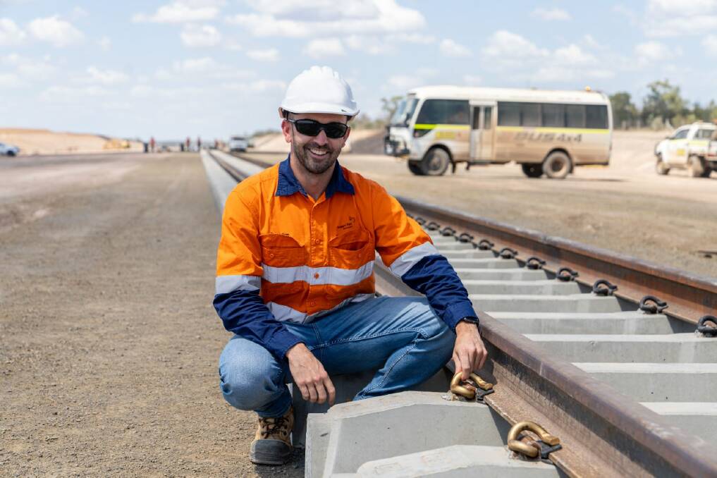Bowen Rail Company general manager, Brendan Lane, said he is delighted to be investing in people and the local community. Photo: Bowen Rail. 