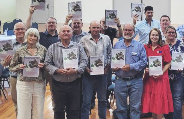 North West Queensland Regional Organisation of Councils directors gathered with representatives from ten north west Queensland councils to launch a Regional Biosecurity Plan. Picture supplied.