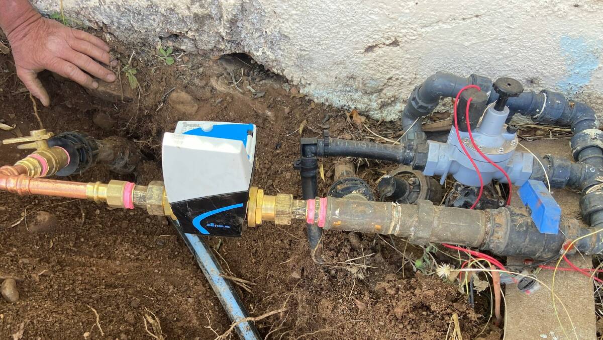 Approximately 500 smart water meters were installed during the initial phase of the rollout in November 2021. Picture supplied.