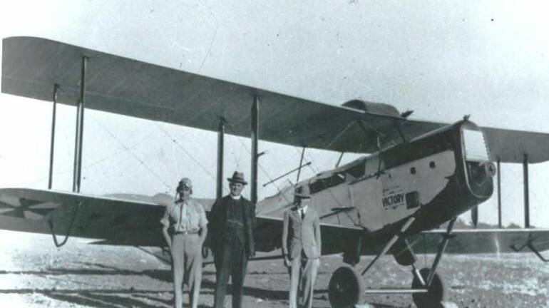 The first RFDS flight took off from Cloncurry on May 17 1928. Picture RFDS.