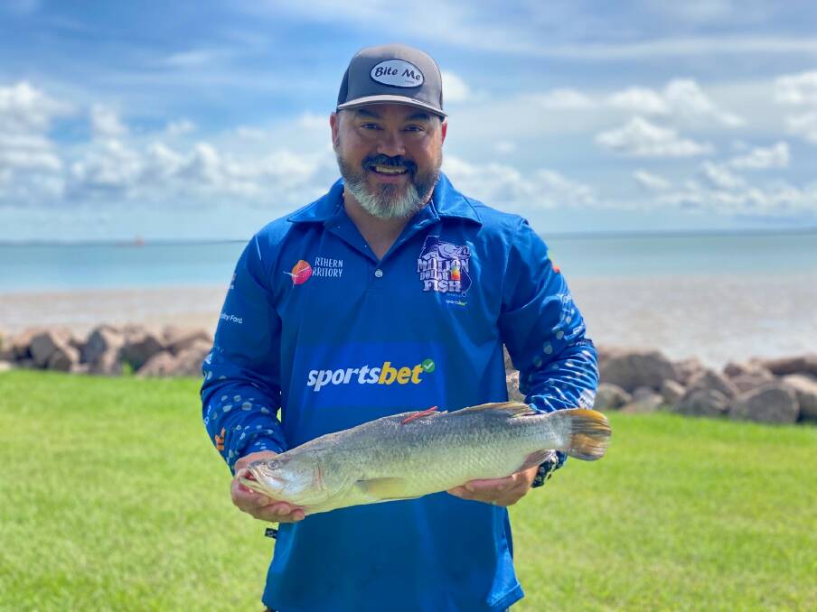 Only last week fisho Nathan Corpus caught a winning 58cm barra at Daly River.