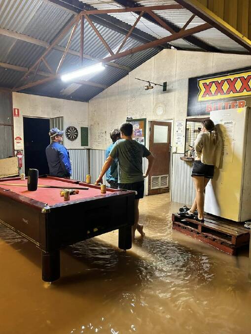 Flooding at Lorraine Station, Lorraine Pastoral Company, 240km north west of Cloncurry. Picture: Lorraine Pastoral Company.