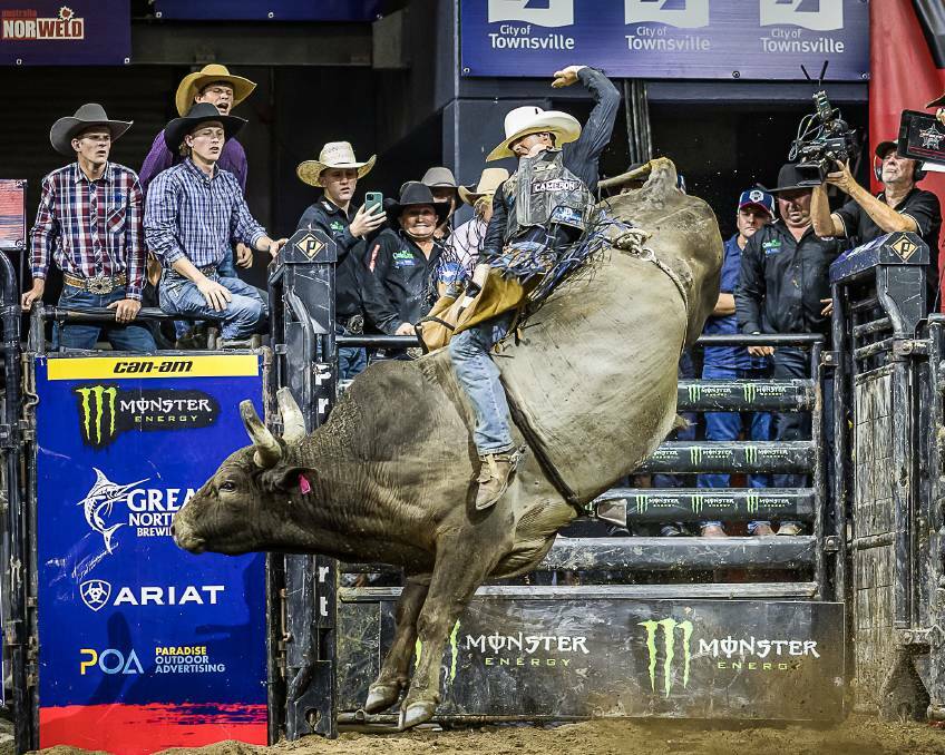 Bull riders will compete for a $50,000 prize at Winton's Way Out West Festival. Picture: Stephen Mowbray