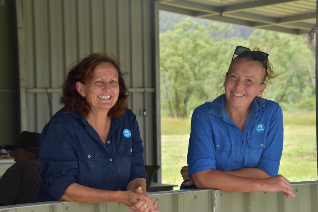 CSIRO staffers Jenny Stanford and Jess Simington.