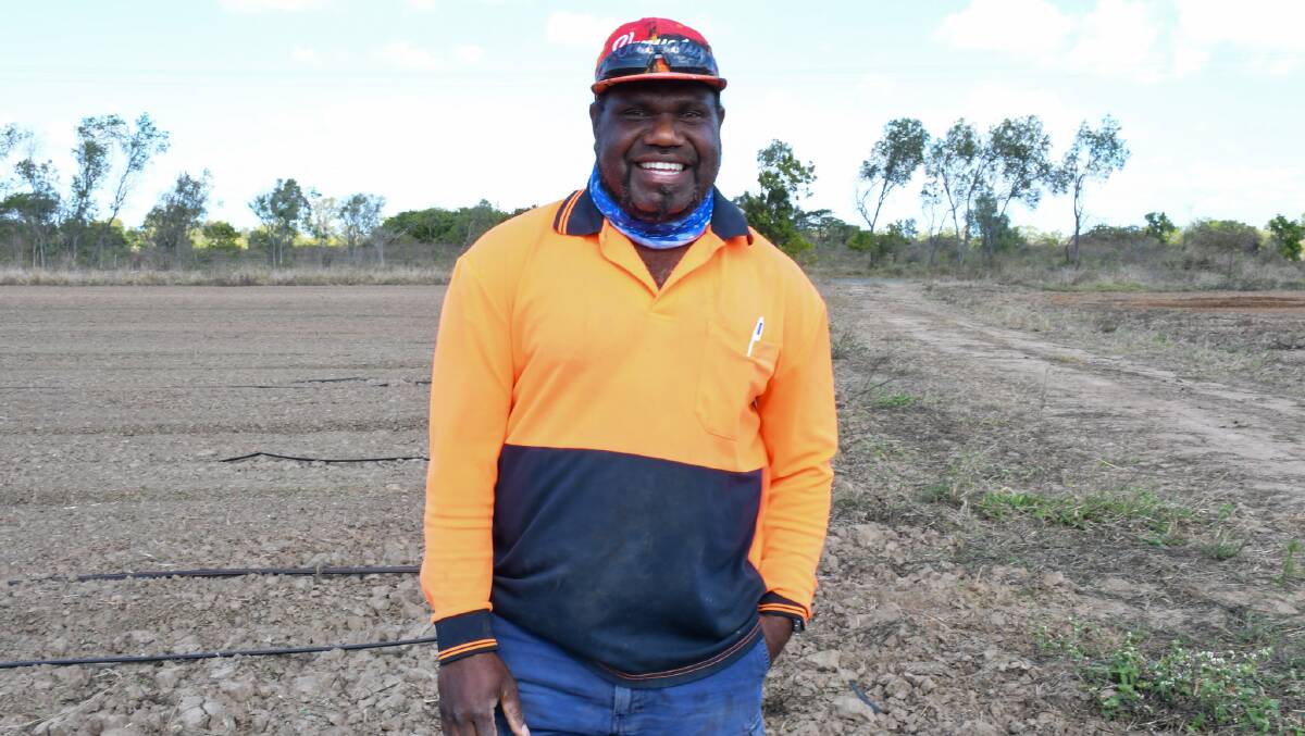 Vee Jay's Kalfresh irrigation management team leader Donald Royel. Picture by Ellouise Bailey 