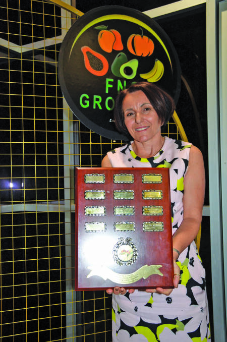 The 2023 Charlie Nastasi Horticultural Farmer of the Year Lorraine Stopford. Picture supplied by FNQ Growers