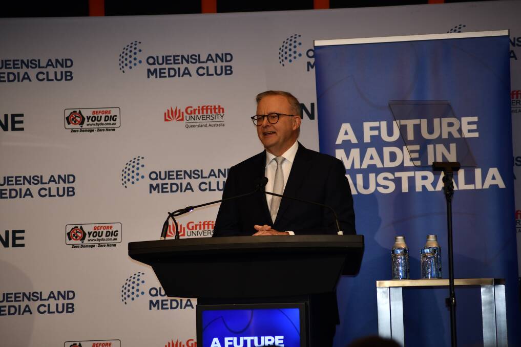 Prime minister Anthony Albanese set a national agenda on Thursday when he announced new policy changes which will ensure all of Queensland 's 13.6 million taxpayers will get a tax cut from July 1. Picture: Alison Paterson