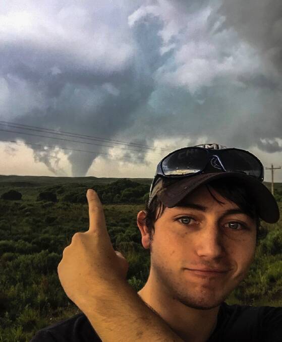 Higgins Storm Chasing's extreme weather chaser Thomas Hinterdorfer said the intense rain caused by ex-Cyclone Jasper and a tropical low are finally serperating which should bring less rain to the flooded far north. Picture: Supplied 