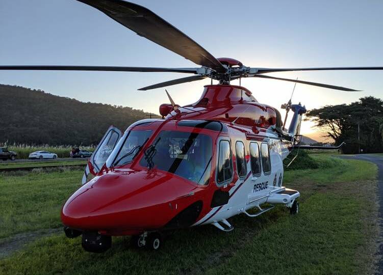 A man has been transported to Cairns Hospital via rescue helicopter with serious pelvic, chest and head injuries following an horrific single vehicle crash which also killed two people in the Cooktown region on November 1, 2023. File Picture Supplied